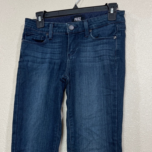 PAIGE Skyline Skinny Deep Indigo Skinny Jeans - Picture 5 of 10